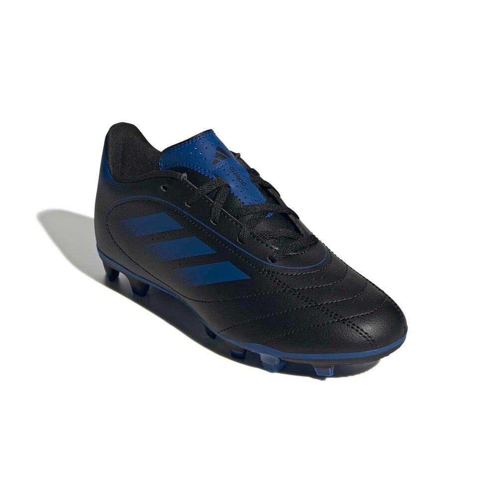 NWT Adidas Kids Goletto IX FG/MG Soccer Cleats Blue Black Size 4